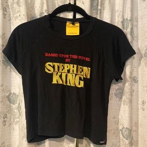 Stephen King crop top